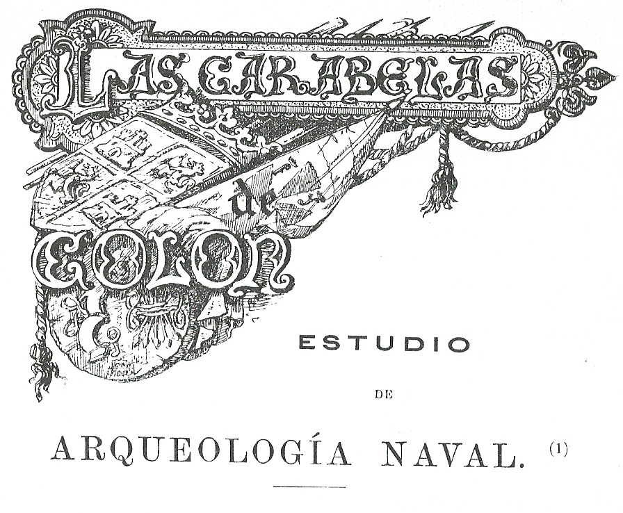 portada articulo las carabelas de colon estudio arqueolÓgico naval