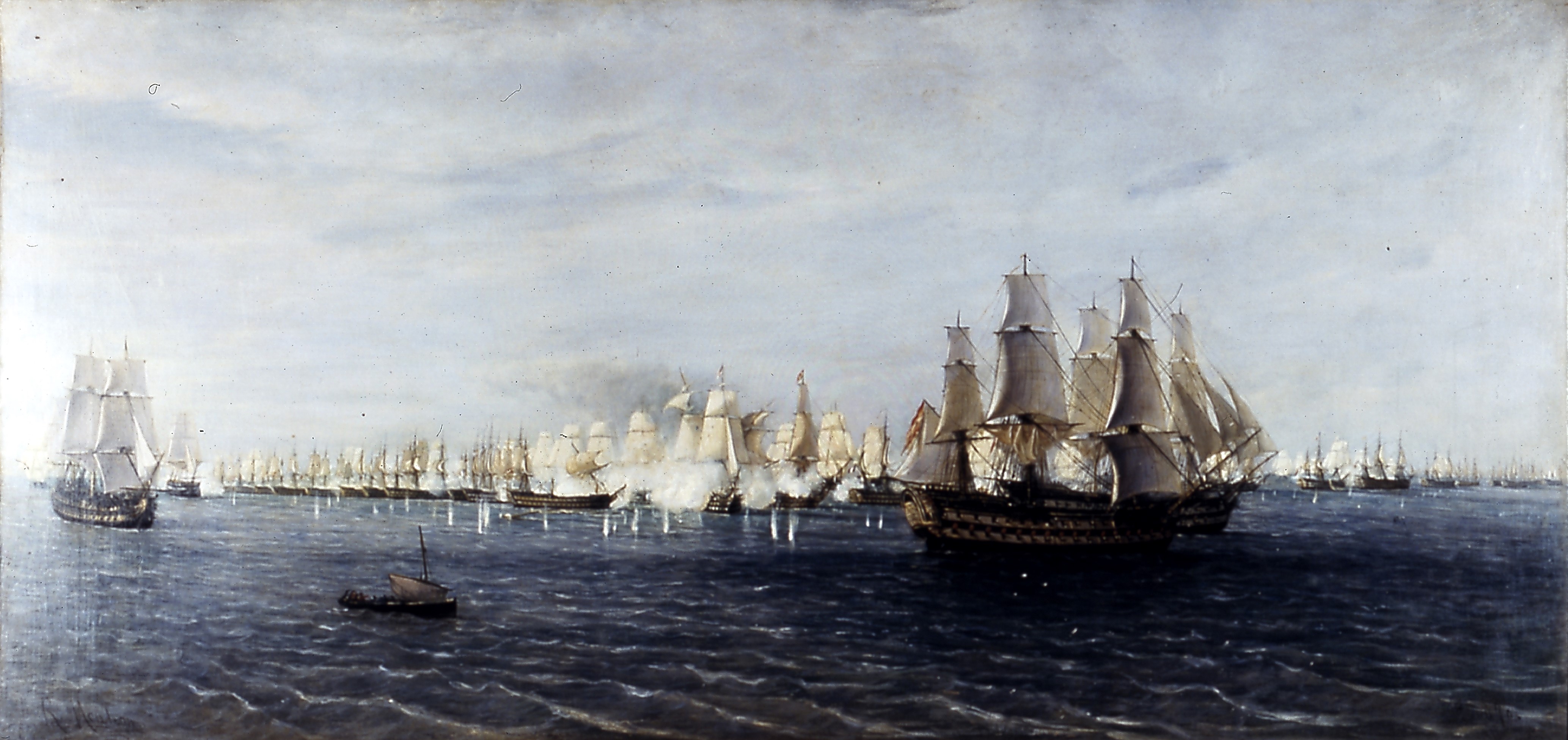 combate trafalgar