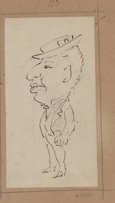 caricatura de personaje desconocido