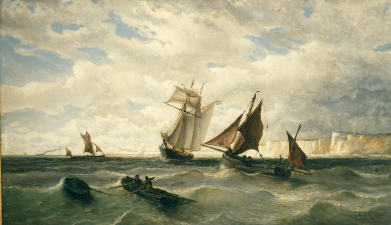 el canal de la mancha cerca de dover