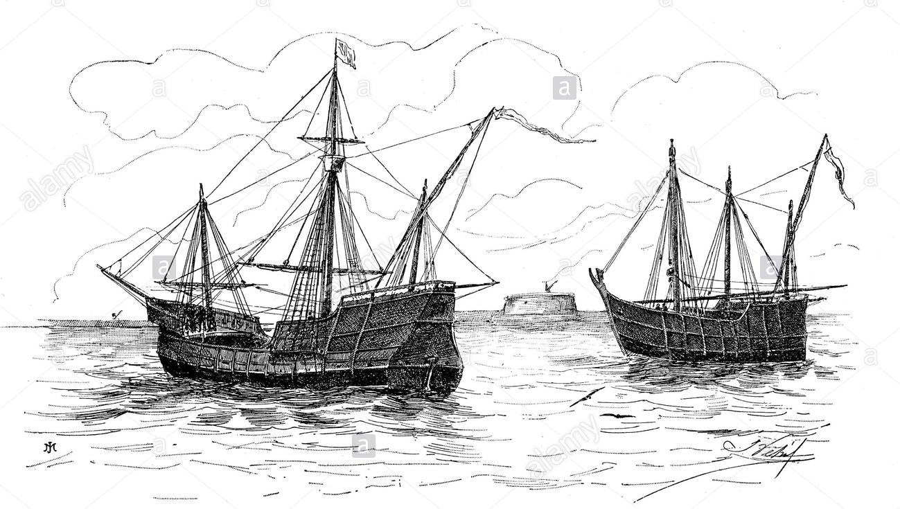 la niÑa y la pinta en el `puerto de barcelona