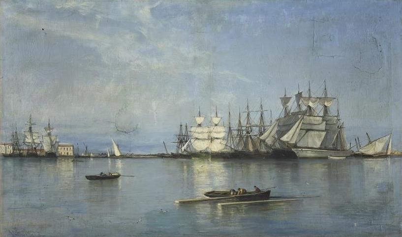 calma en el puerto de valencia o el puerto de valencia o la darsena del puerto de valencia