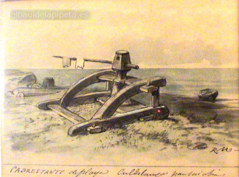 cabestrante de playa
