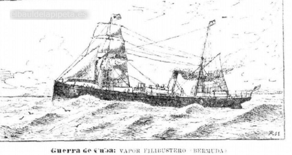 guerra de cuba. vapor filibustero « bermuda»