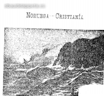 letra capital «l» noruega -cristiania