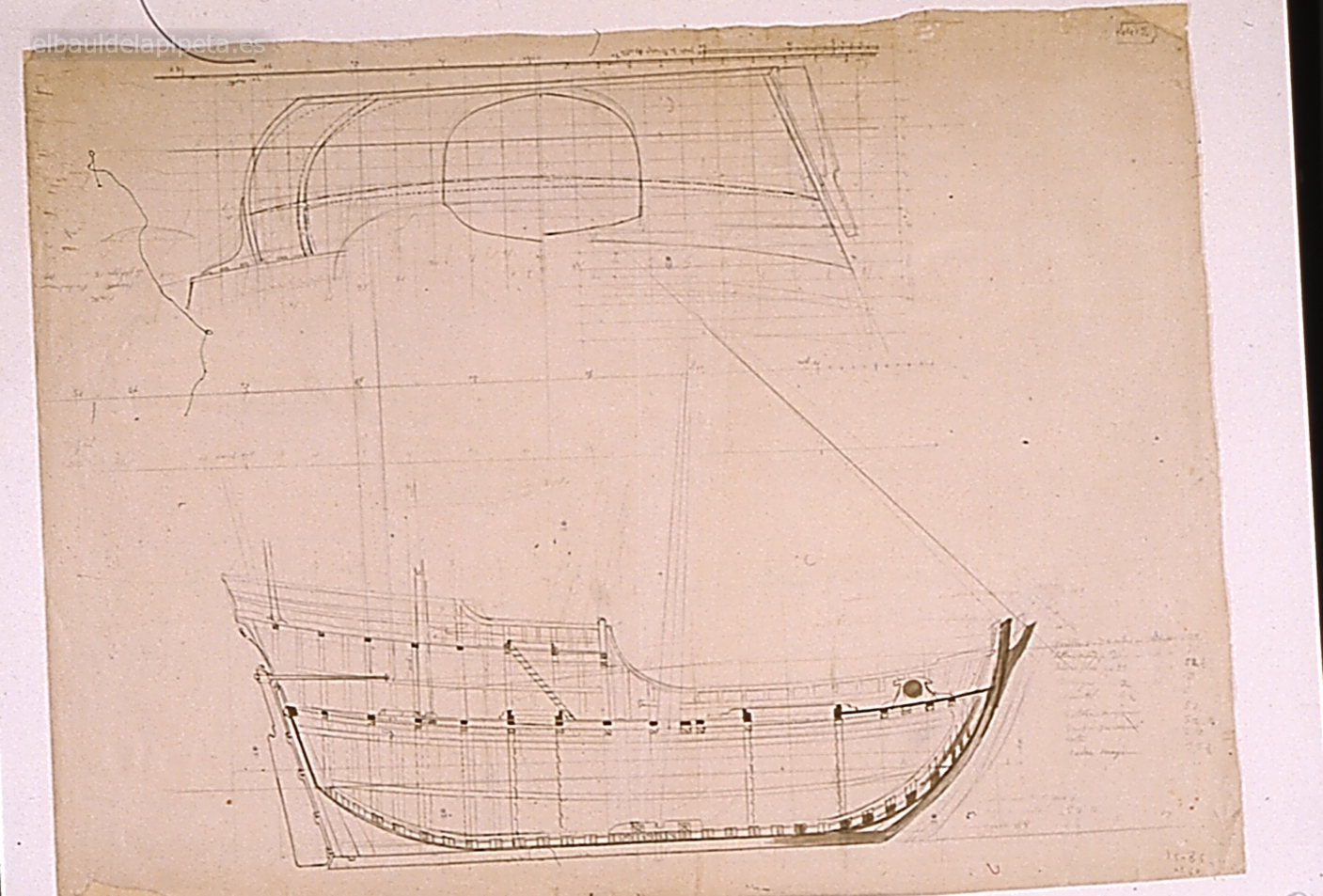 estudio de formas de la carabela niÑa