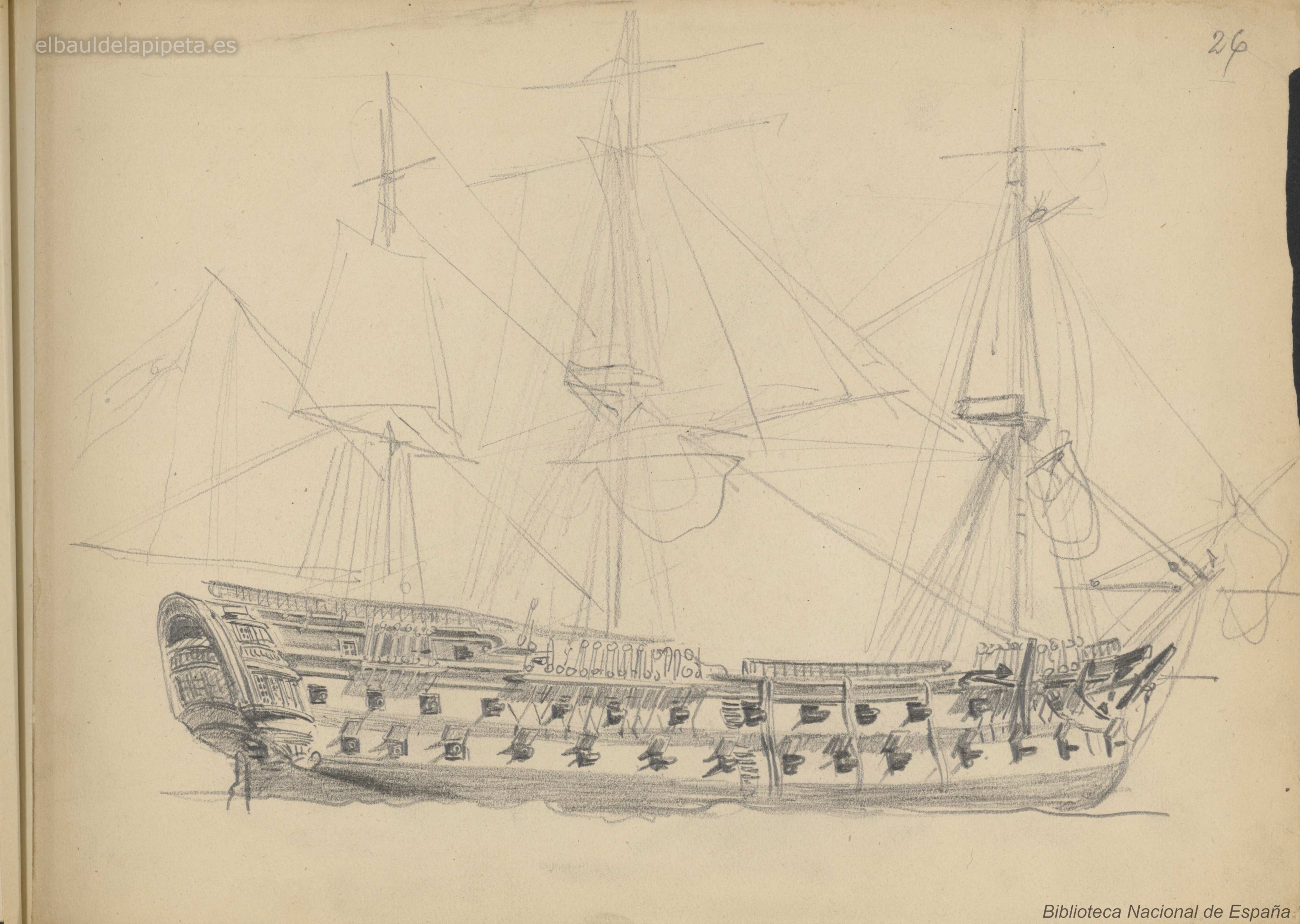 navio de dos puentes