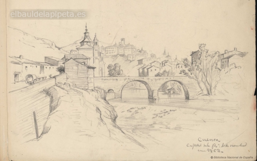 cuenca capital de la provincia de su nombre 1863