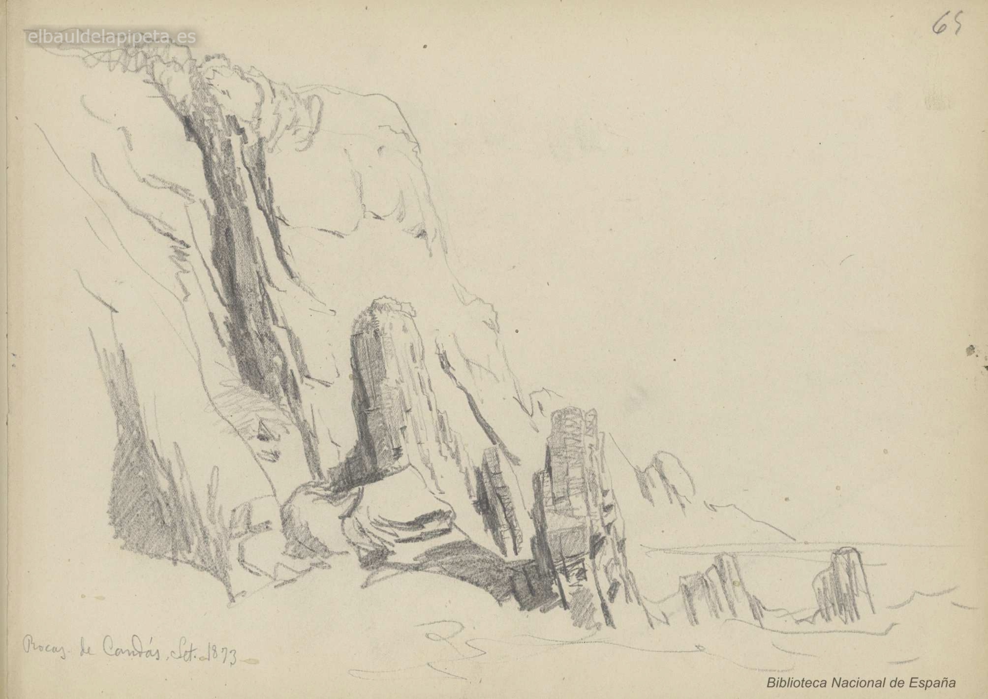 rocas de candÁs. septiembre 1873