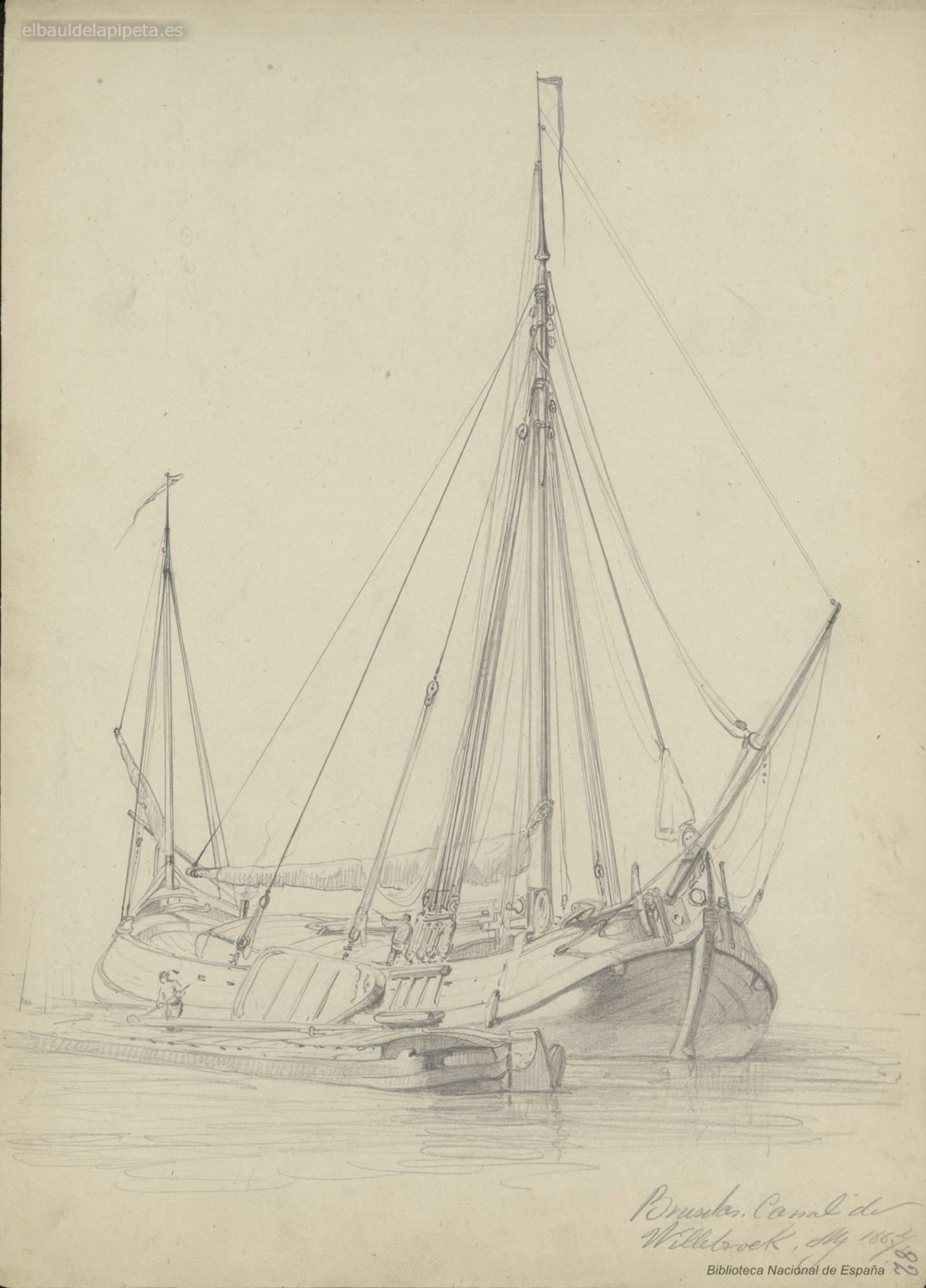 bruselas canal de villebrock mayo 1867