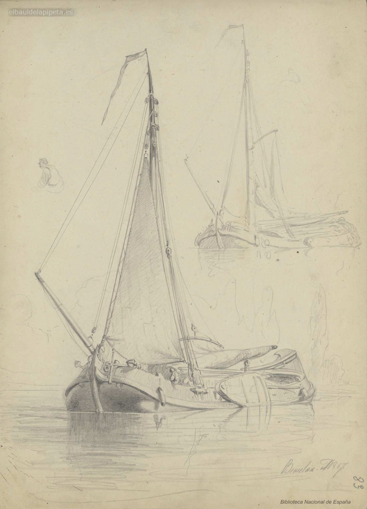 tjalk bruselas jun 1867