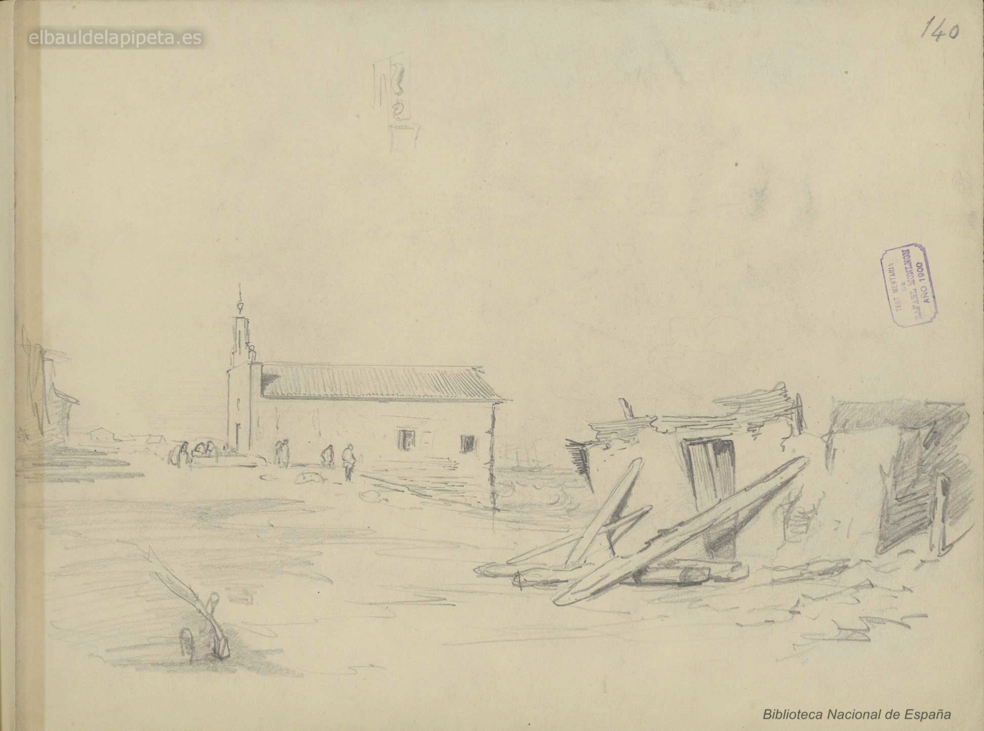 pueblo con ermita