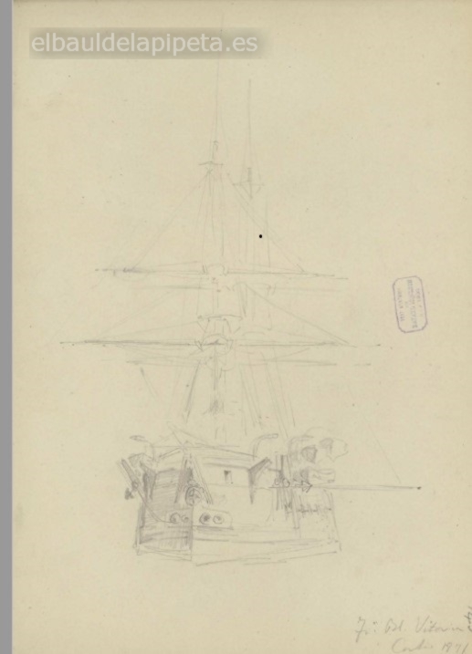 fragata blindada victoria cadiz 1871