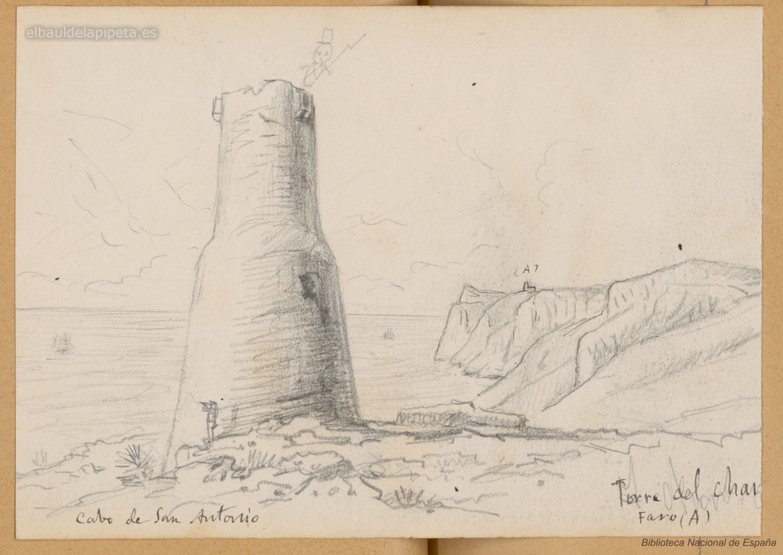 cabo san antonio. torre del charro
