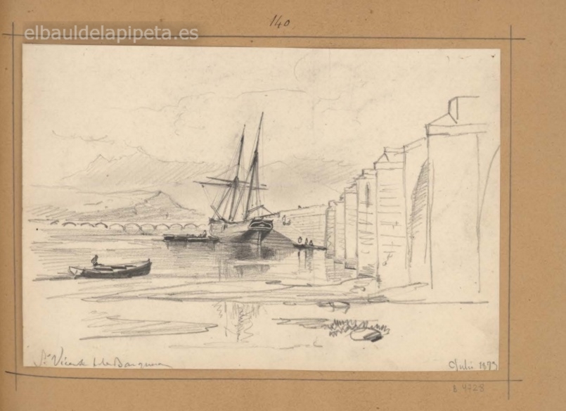 san vicente de la barquera julio 1873