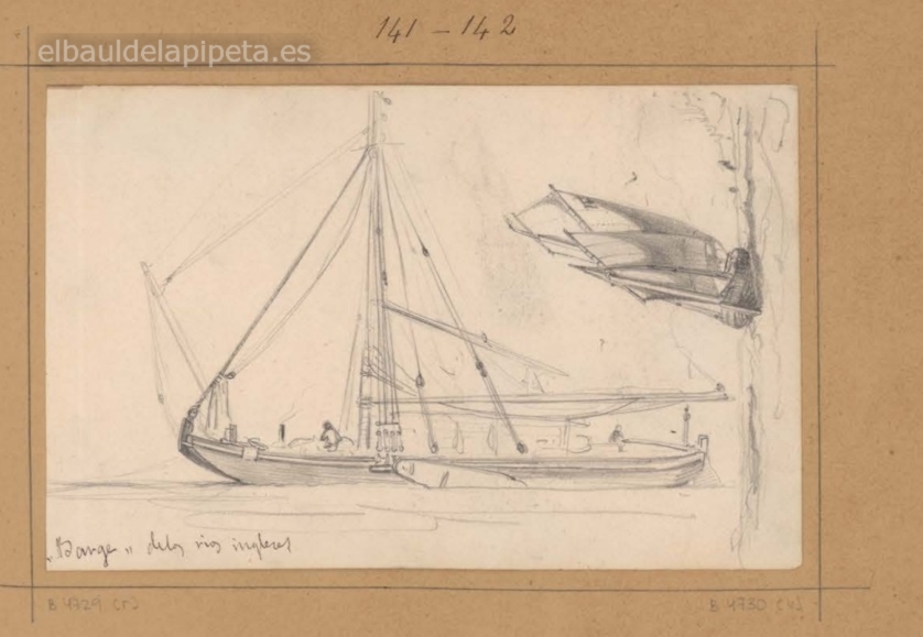 barge de los rios ingleses