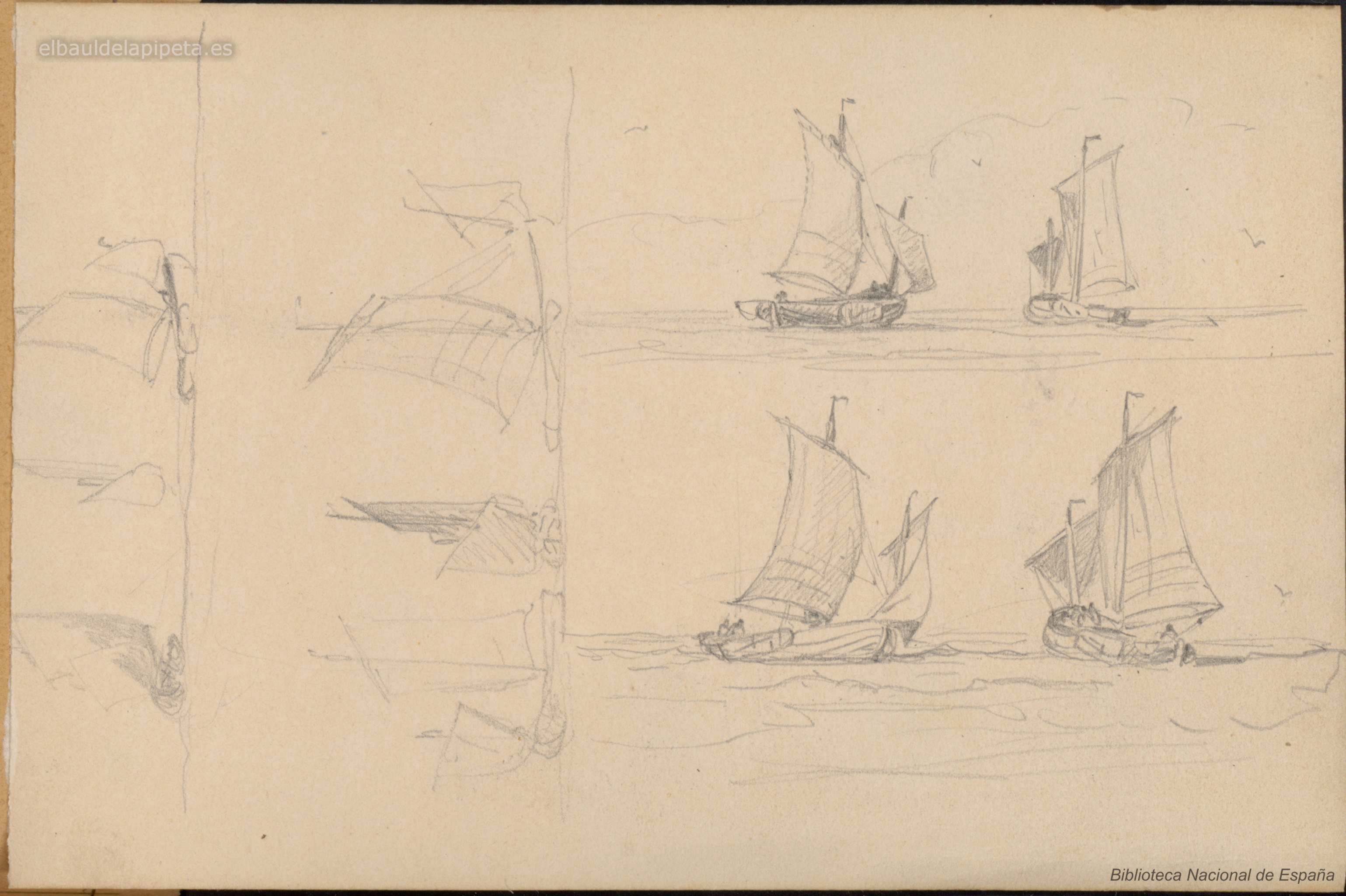 barcos navegando