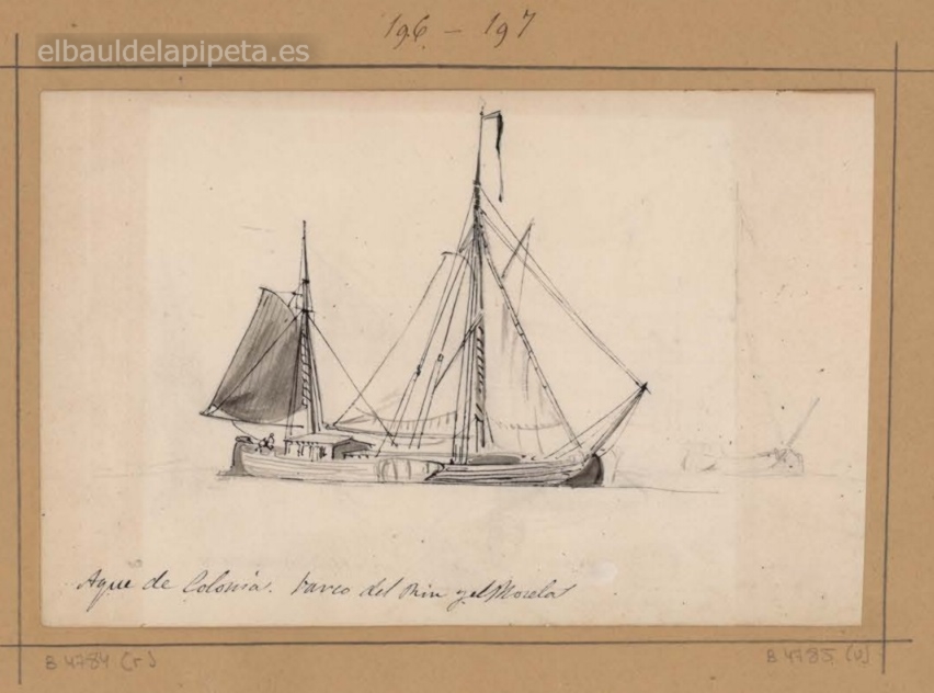 agua de colonia barco del rin y mosela
