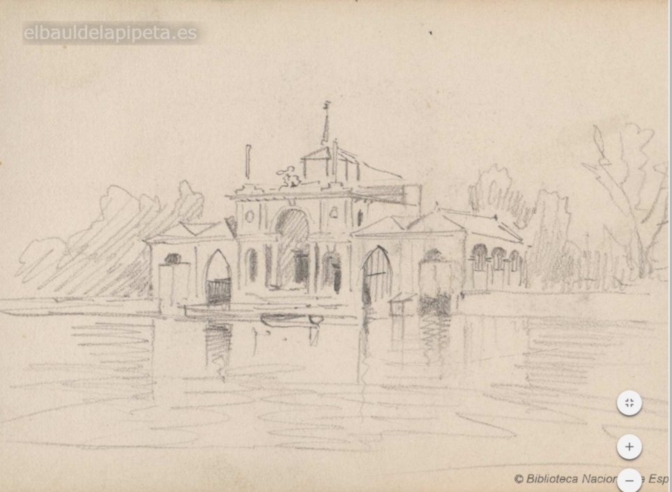 embarcadero estanque grande del retiro