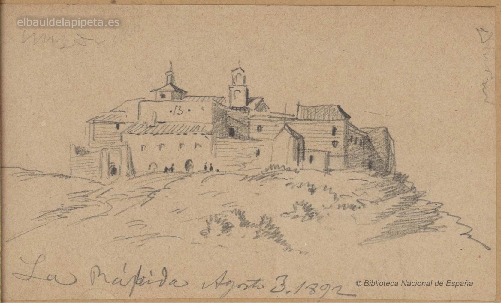 la rabida .agosto 3 1892