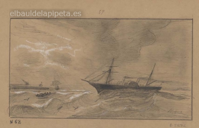 el rey jaime ii vapor correo en el puerto de valencia