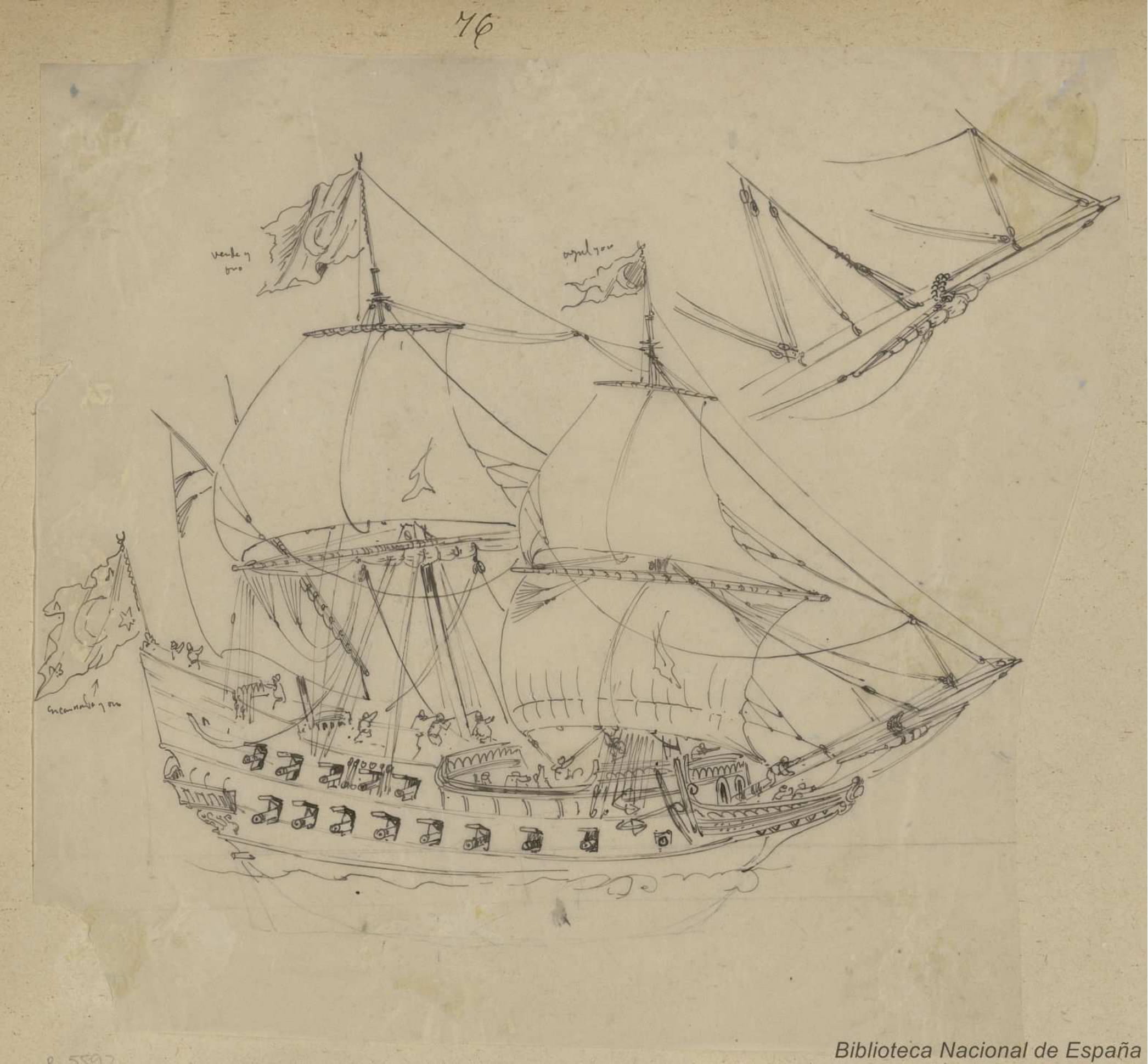 galeon turco o berberisco