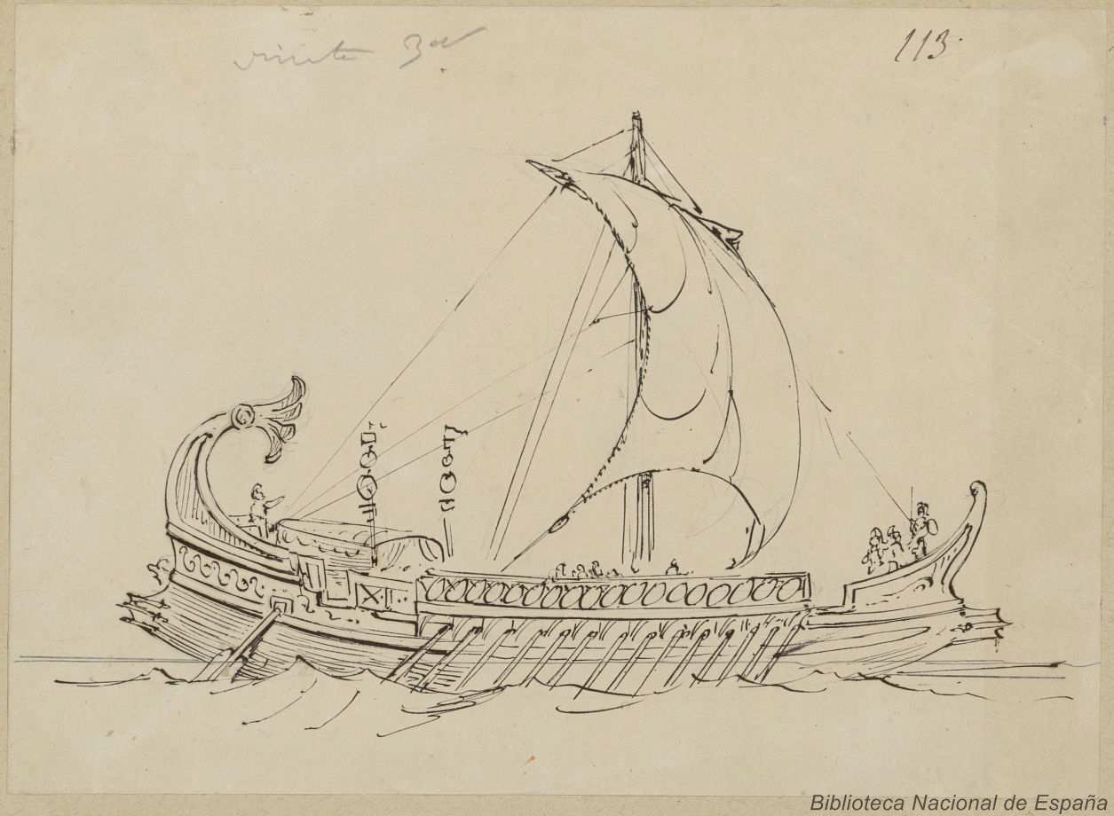 nave de guerra romana