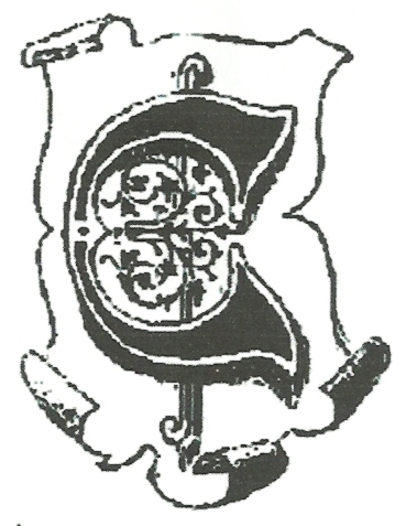 letra capital «c» calado
