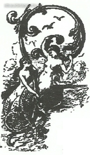 letra capital «q» sirenas