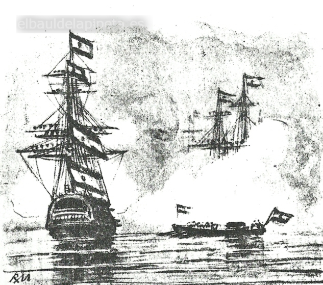 combate naval