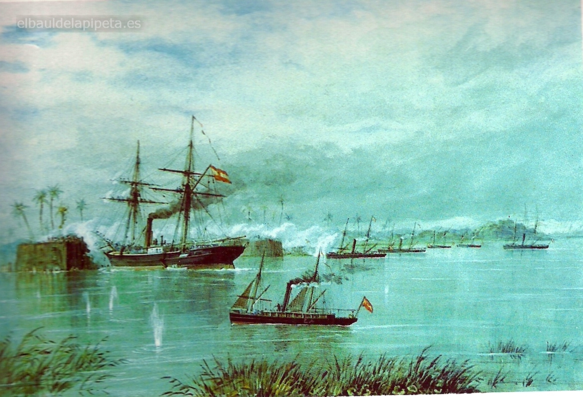 ataque y toma de la cota de pagalungan en 1861