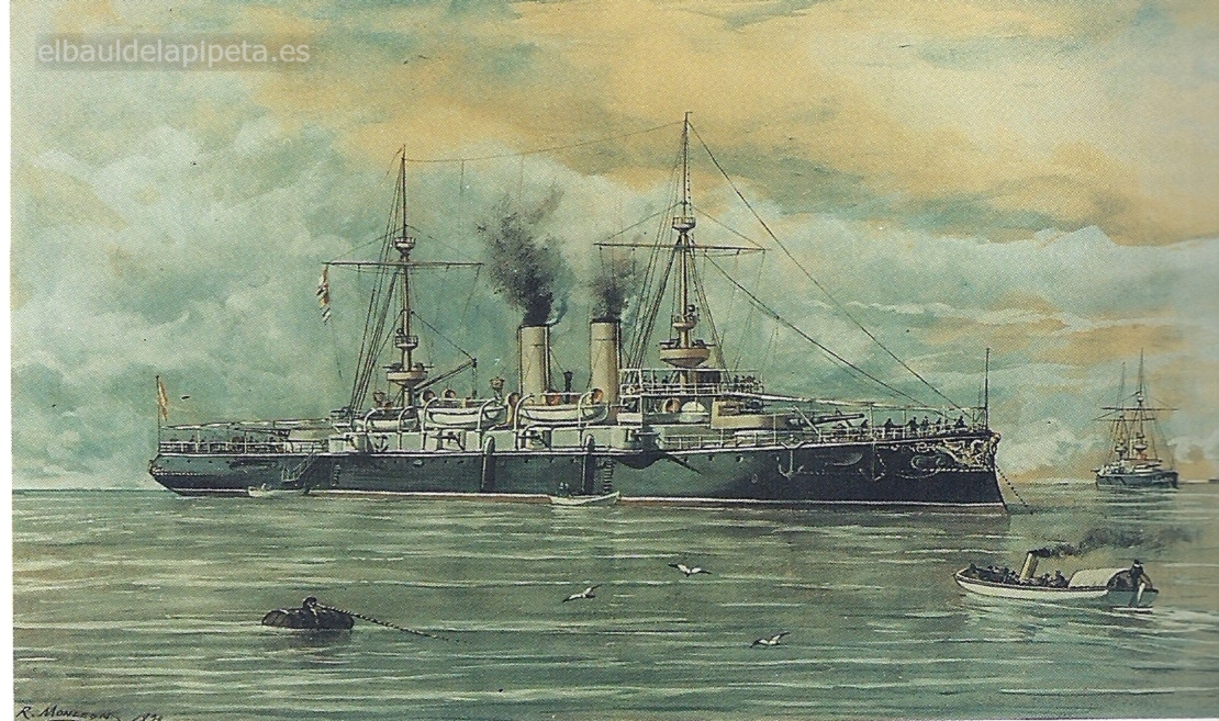 crucero protegido cardenal cisneros