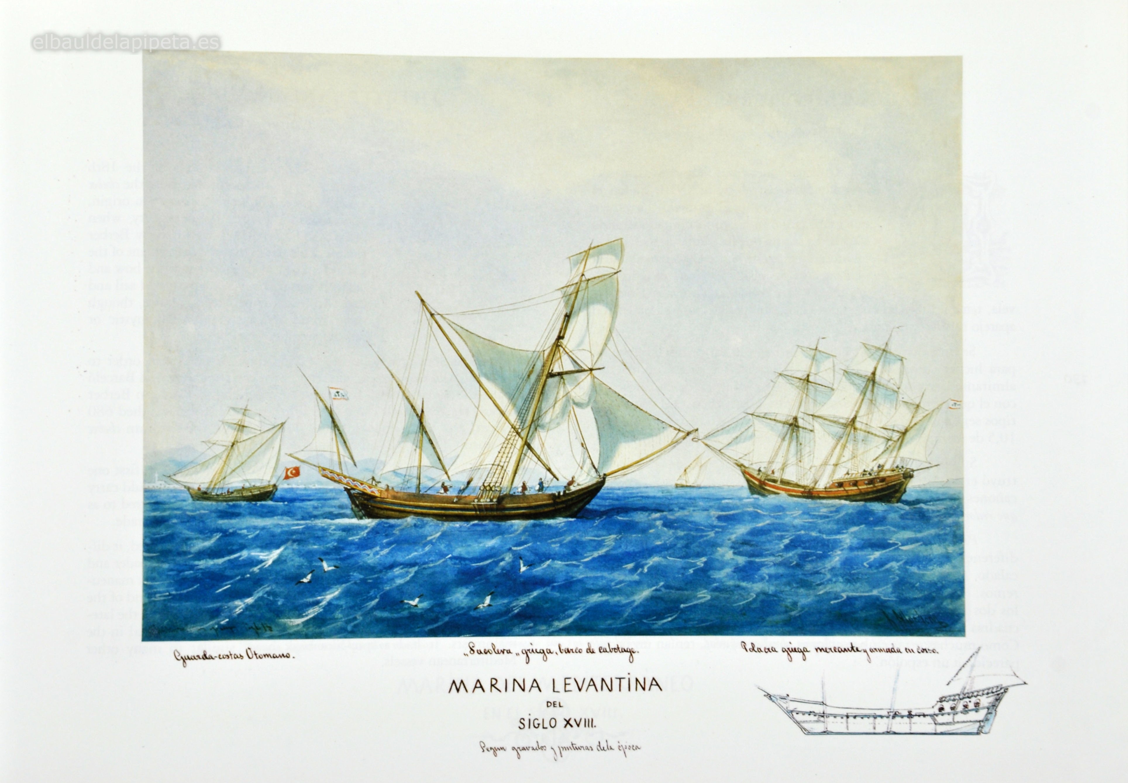 marina levantina del siglo xviii