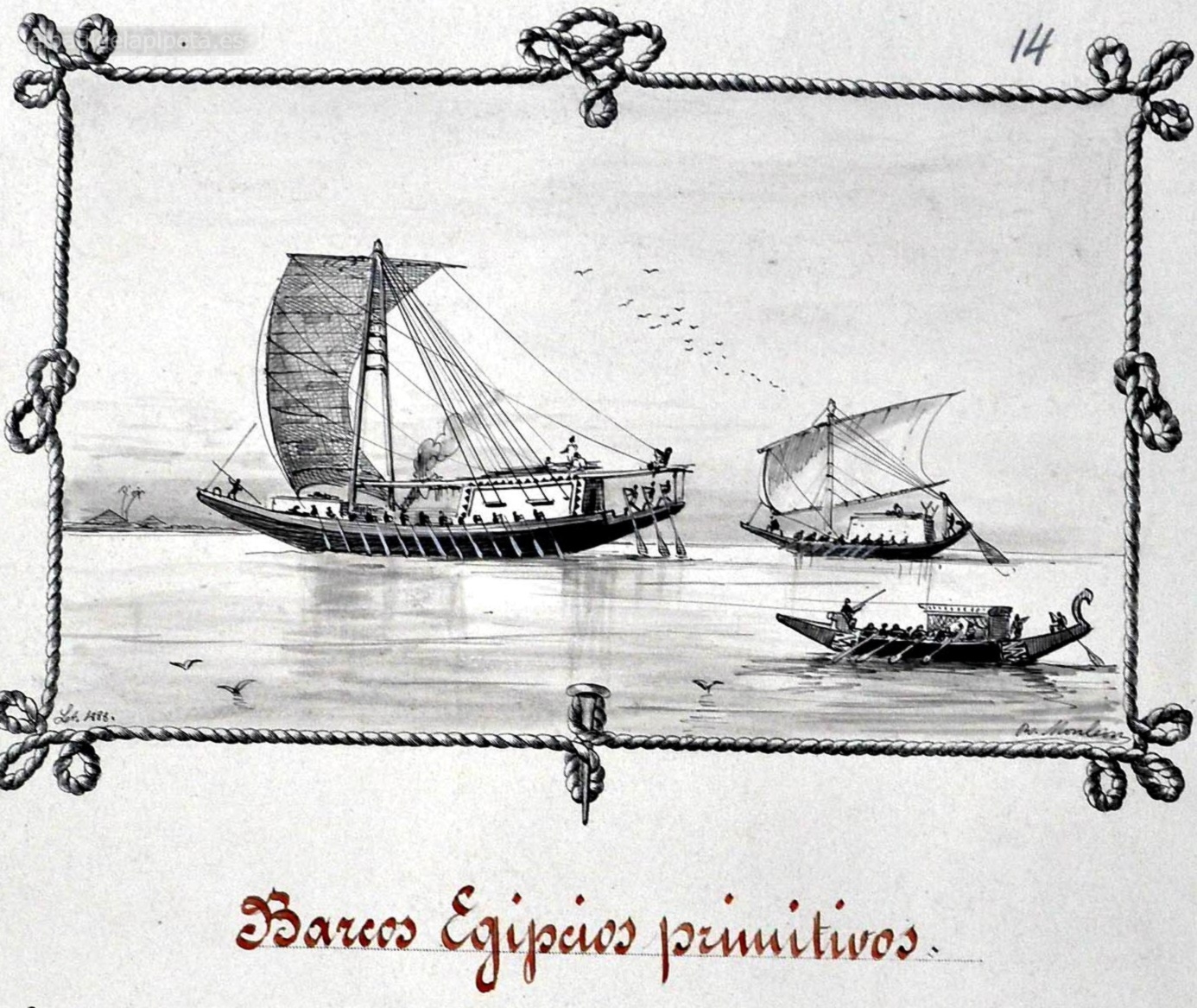 barcos egipcios primitivos