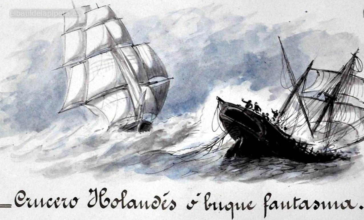 crucero holandez o buque fantasma