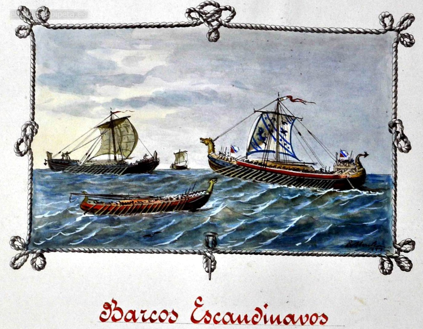 drake o dragon barco escandinavo