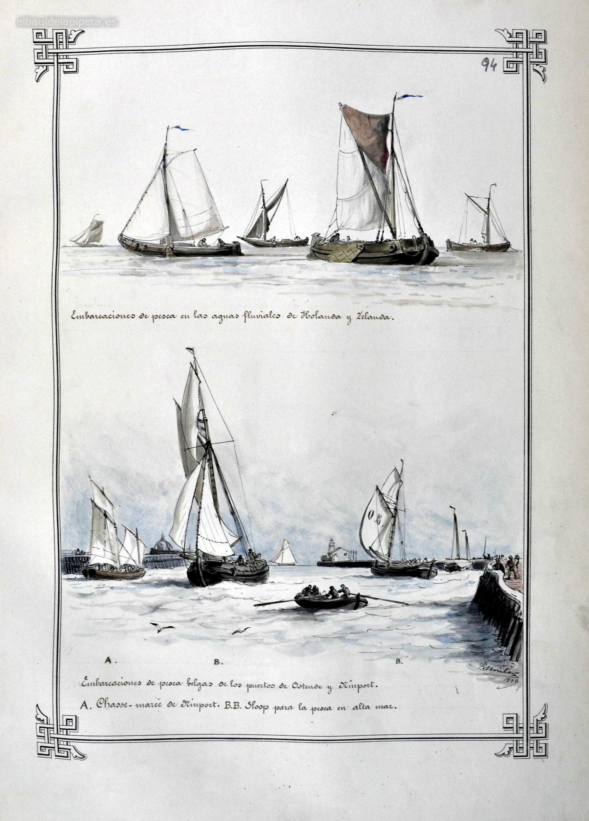 embarcaciones de pesca belgas