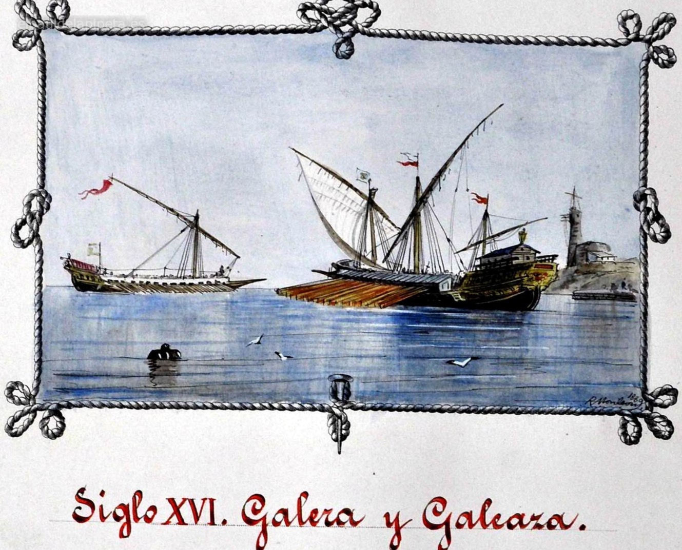 galera y galeaza s.xvi