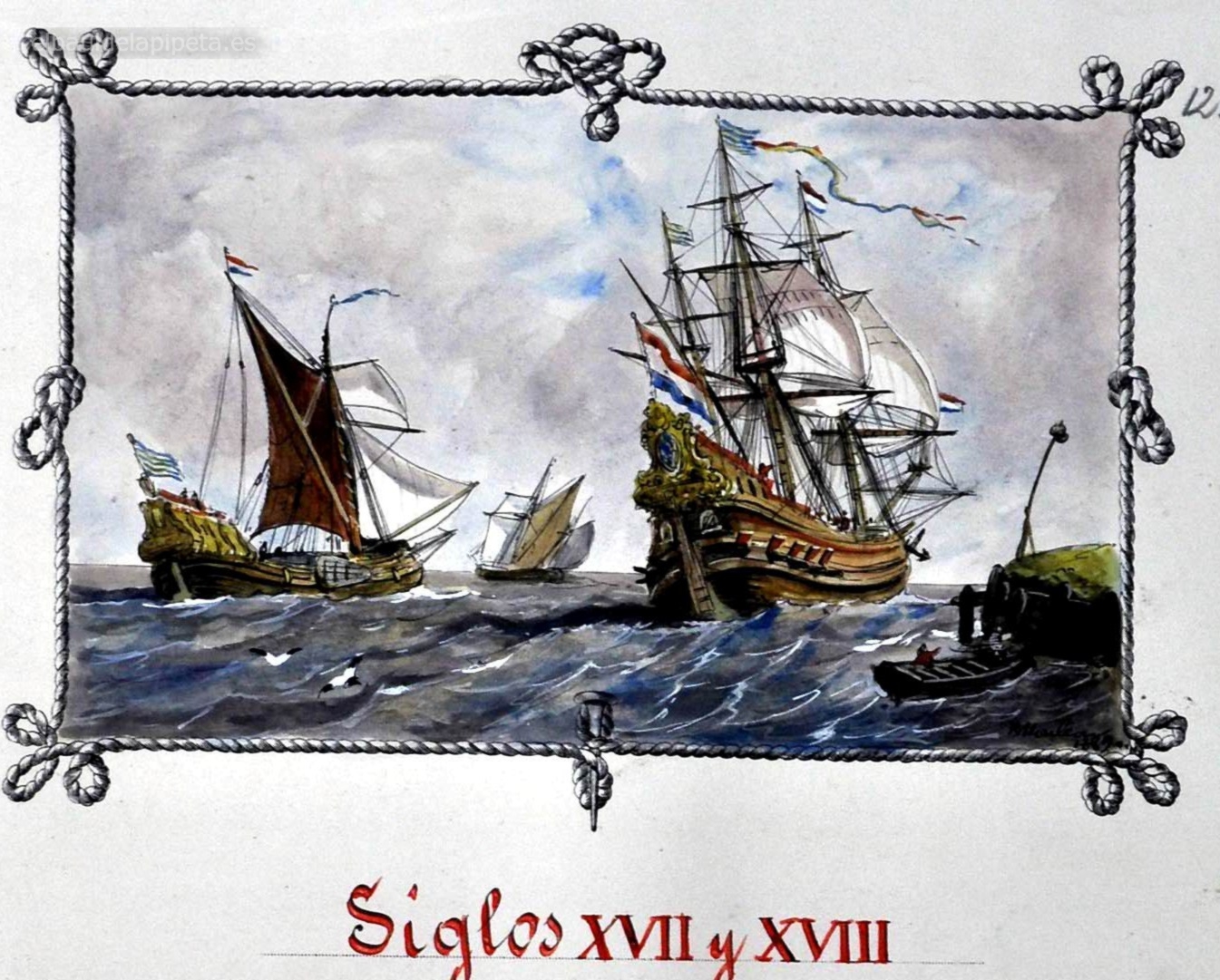 galiota siglos xvii y xviii