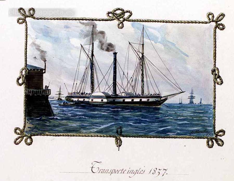 trasporte ingles 1837